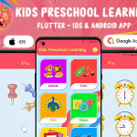 Kids preschool learning flutter android ios app codermarket.png
