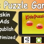 Kids puzzle game unity game admob android codermarket.jpg