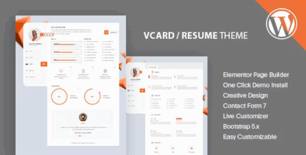 Kijat cv resume wordpress theme codermarket.png