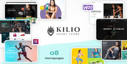 Kilio sport shop woocommerce wordpress theme codermarket.png