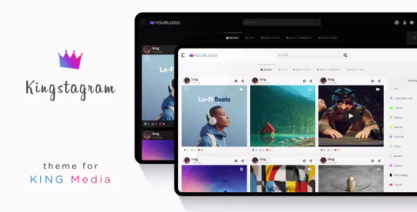 kingstagram-king-media-viral-magazine-theme-codermarket.png Kingstagram king media viral magazine theme codermarket.png
