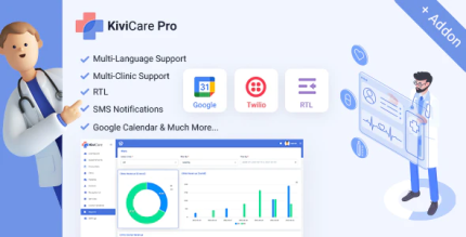 Kivicare flutter 3x app clinic patient management system for flutter and.png