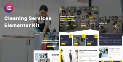 Klinta cleaning services elementor template kit codermarket.png