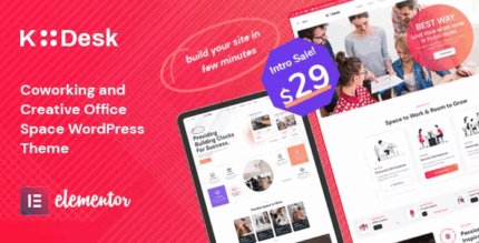 Kodesk office space wordpress theme codermarket.png