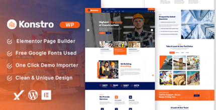 Konstro construction wordpress theme codermarket.png