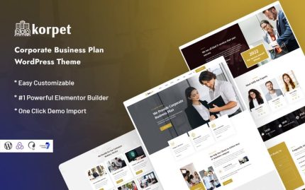Korpret corporate business plan wordpress theme.jpg