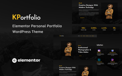 Kportfolio personal portfolio wordpress theme.png