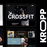 Kropp fitness and gym theme codermarket.png