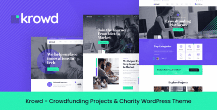 Krowd crowdfunding charity wordpress theme codermarket.png