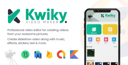 Kwiky video maker editor codermarket.png