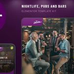 Lajavela bar nightlife pub elementor template kit codermarket.png