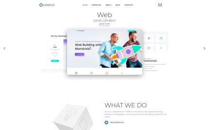 Lampuz web development multipurpose animated wordpress elementor theme.jpg