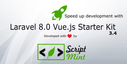 Laravel 8x vuejs spa bootstrap admin starter kit codermarket.png