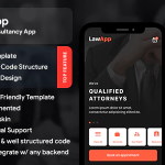 Law android app law ios app flutter 2 lawapp lawyers app codermarket.png
