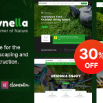 Lawnella gardening landscaping wordpress theme codermarket.png