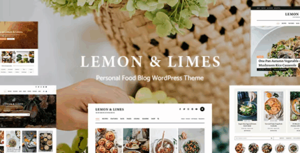 Lemon limes personal food blog wordpress theme codermarket.png