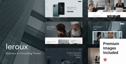 Leroux business consulting wordpress theme codermarket.png