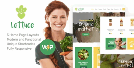 Lettuce organic food eco online store products wordpress theme codermarket.png