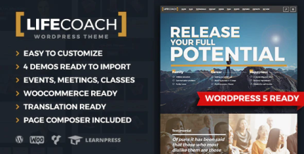 Life coach wordpress theme codermarket.png