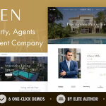 Linden single property realestate agent wordpress codermarket.png