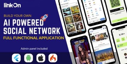 Linkon ai powered social network platform app codermarket.jpeg