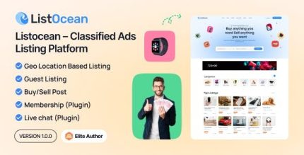 Listocean classified ads listing platform codermarket.jpeg