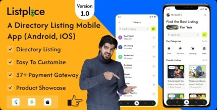 Listplace business directory listing flutter app android ios codermarket.jpg