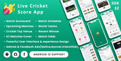 Live cricket score and schedule android 12 supported sdk 32 codermarket.png
