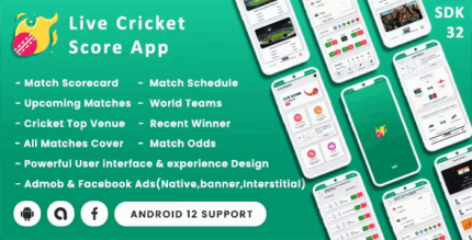 Live cricket score and schedule android 12 supported sdk 32 codermarket.png