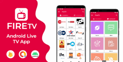 Live tv with firebase backend and admob facebook ads codermarket.png