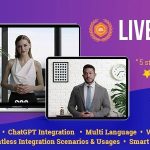 Livesmart ai video smart video avatars with chatgpt saas codermarket.jpeg