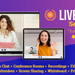 Livesmart server video online conference and streaming live ai codermarket.png
