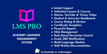 Lms pro academy learning management system for online courses codermarket.png