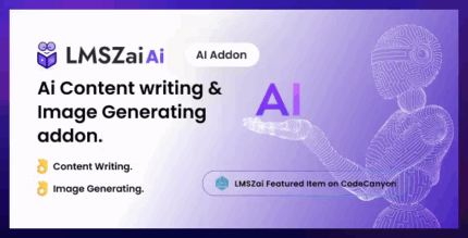 Lmszai ai ai content writing image generating addon codermarket.png