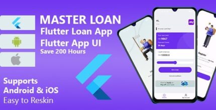 Loan master flutter ui powerful loan app codermarket.jpg