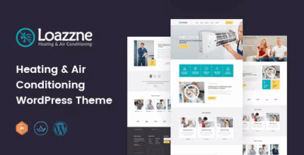 Loazzne air conditioning services wordpress theme codermarket.png
