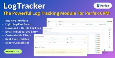 Logtracker the powerful log tracking module for perfex crm codermarket.jpeg