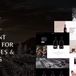 Loire winery and wine store theme codermarket.png