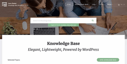 Lore elegant knowledge base wordpress theme codermarket.png