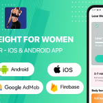Lose weight for women flutter android ios full app firestore database .png