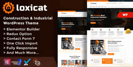 Loxicat construction industrial wordpress theme codermarket.png