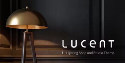 Lucent lighting shop theme codermarket.png
