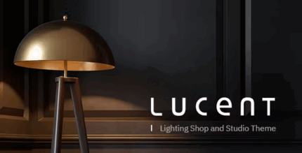 Lucent lighting shop theme codermarket.png