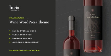 Lucia wine wordpress theme codermarket.png