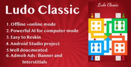 Ludo classic ludo game admob ads android studio codermarket.png