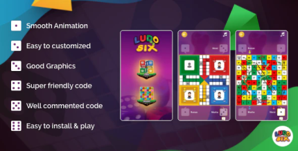 Ludo six a multiplayer online offline board game codermarket.png