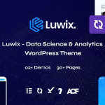 Luwix data science analytics wordpress theme codermarket.png