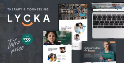 Lycka wordpress theme for therapy counseling codermarket.png