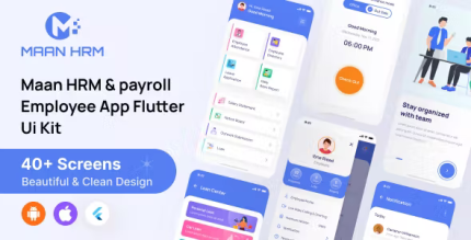 Maan i hrm employee flutter ui kit codermarket.png