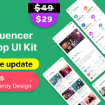 Maan influencer hiring flutter app ui kit codermarket.png
